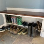 Built-In Entry Way Shoe Bench